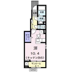 アミスターK　Ⅰの物件間取画像